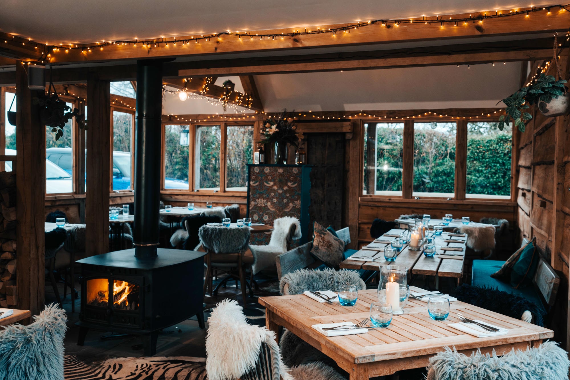 Italian Chalet at Xmas style=
